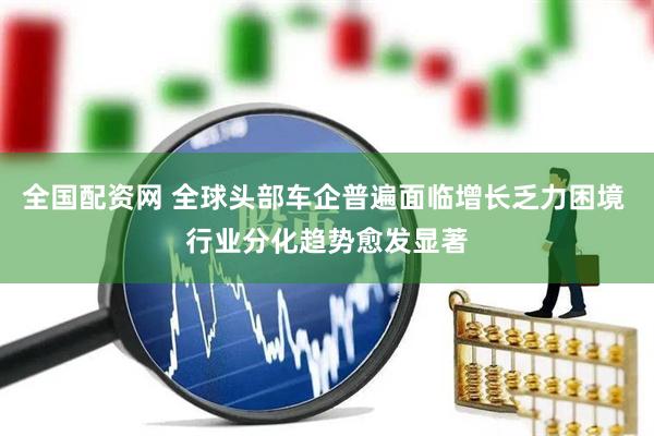 全国配资网 全球头部车企普遍面临增长乏力困境 行业分化趋势愈发显著